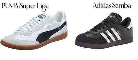 puma super liga vs adidas samba